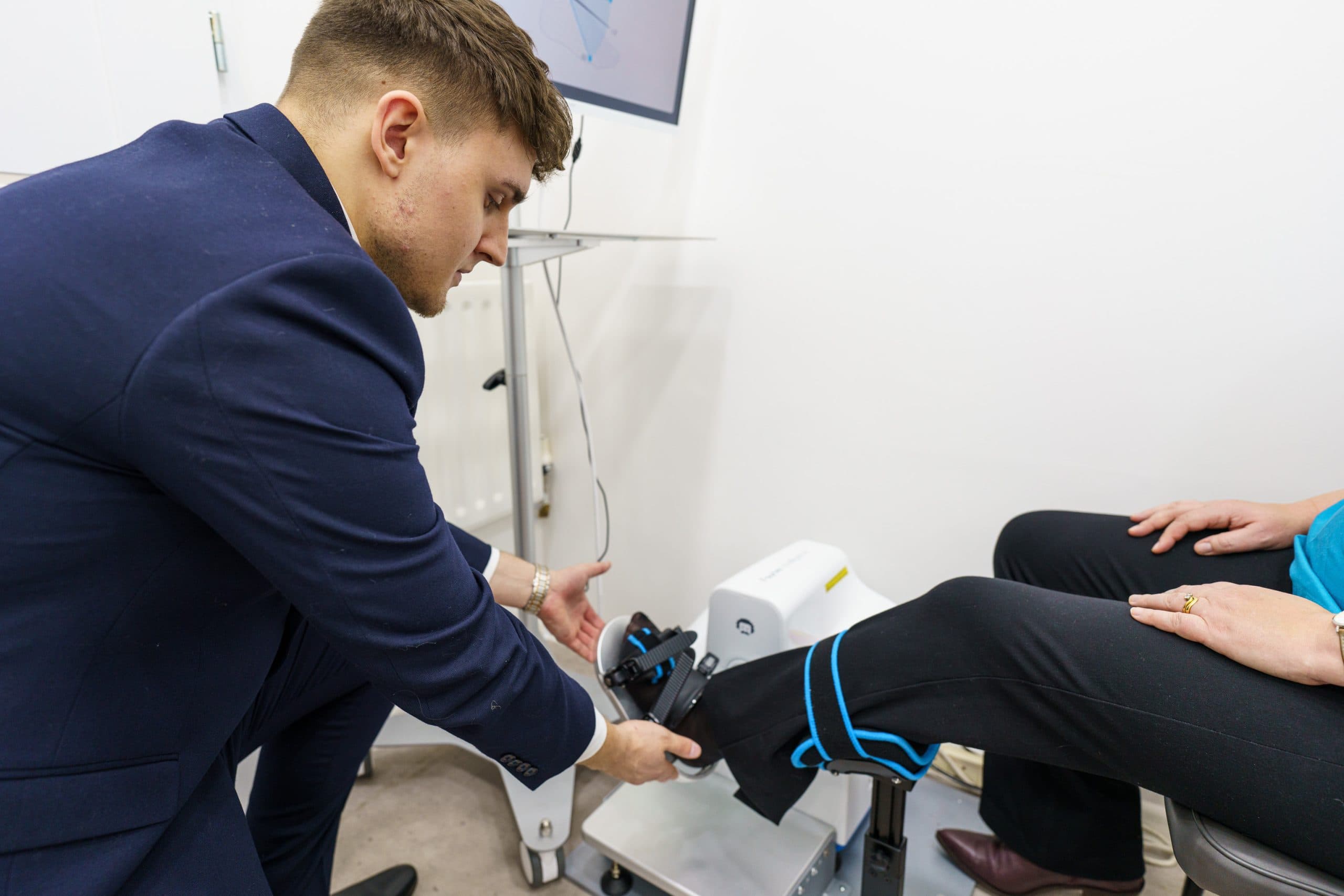 Knee rehabilitation after surgery